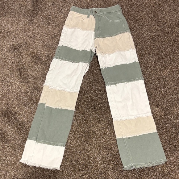 SHEIN Denim - SHEIN Olive Green Pants